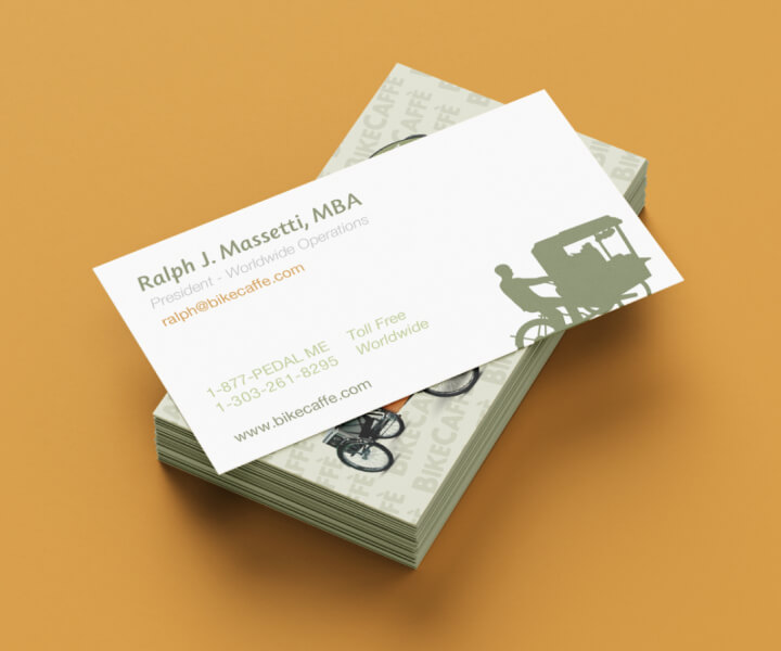 BikeCaffe Business Card