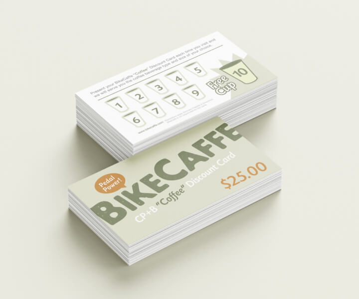 BikeCaffe Loyalty Card