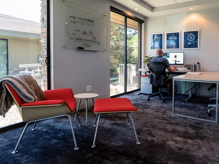 Interior Photo of TrainerRoad Office