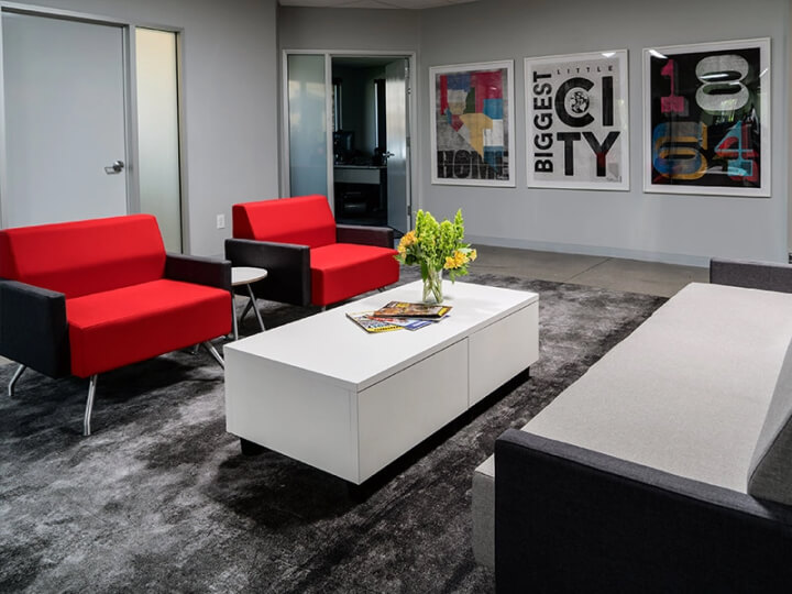 Interior Photo of TrainerRoad Lobby